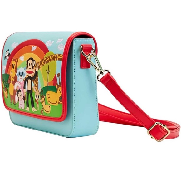 NEW Loungefly Paul Frank Julius Worry Bear Clancy Bunny Girl Bob Skurvy Rainbow - Picture 2 of 5